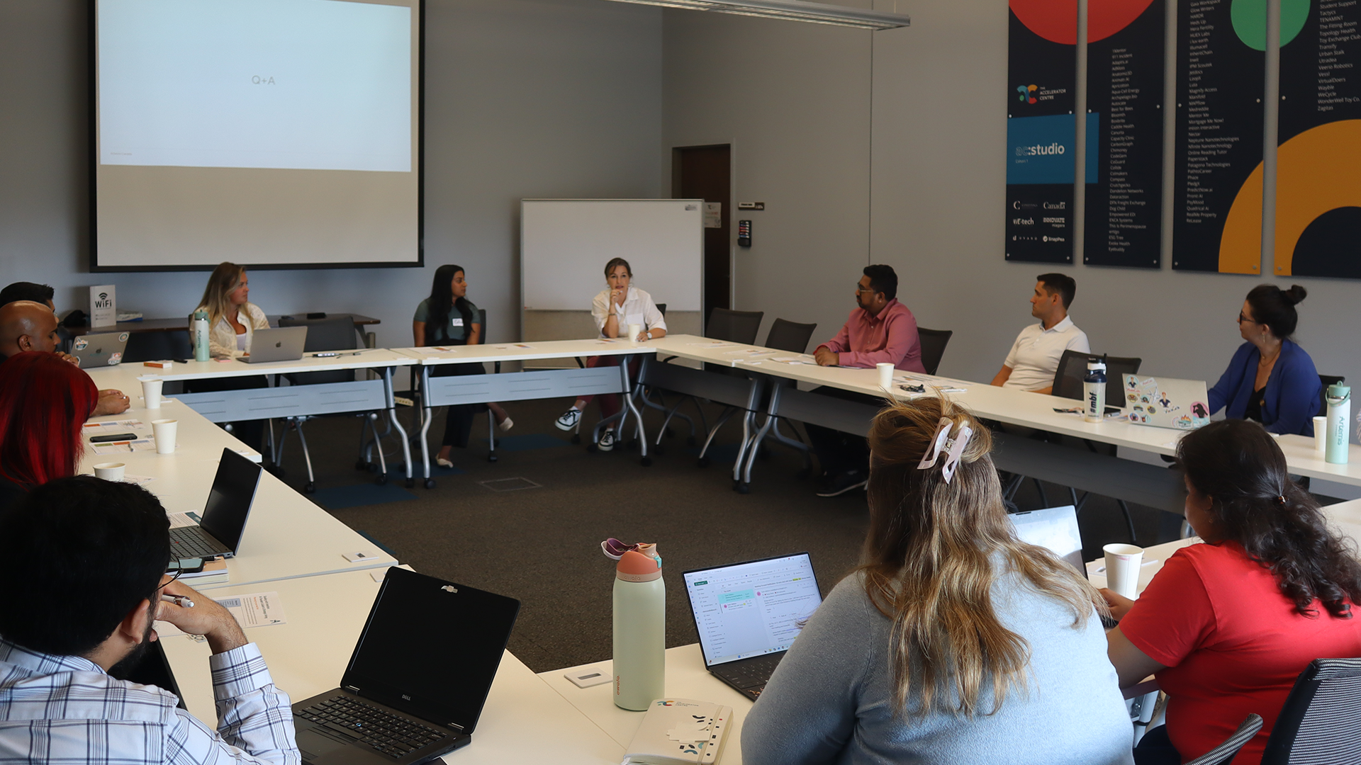 Founders attending our Expert Founder Workshop.