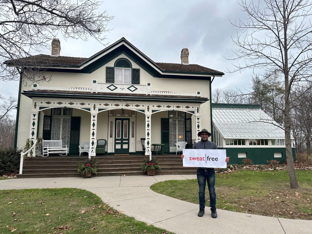 Chanakya Ramdev, founder of Sweat Free Telecom