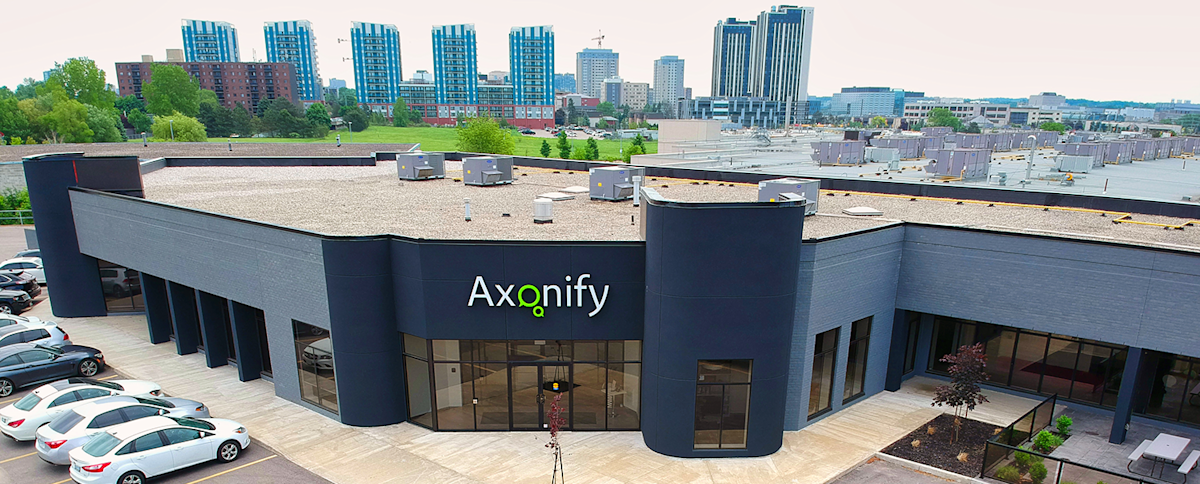 Axonify's office building.