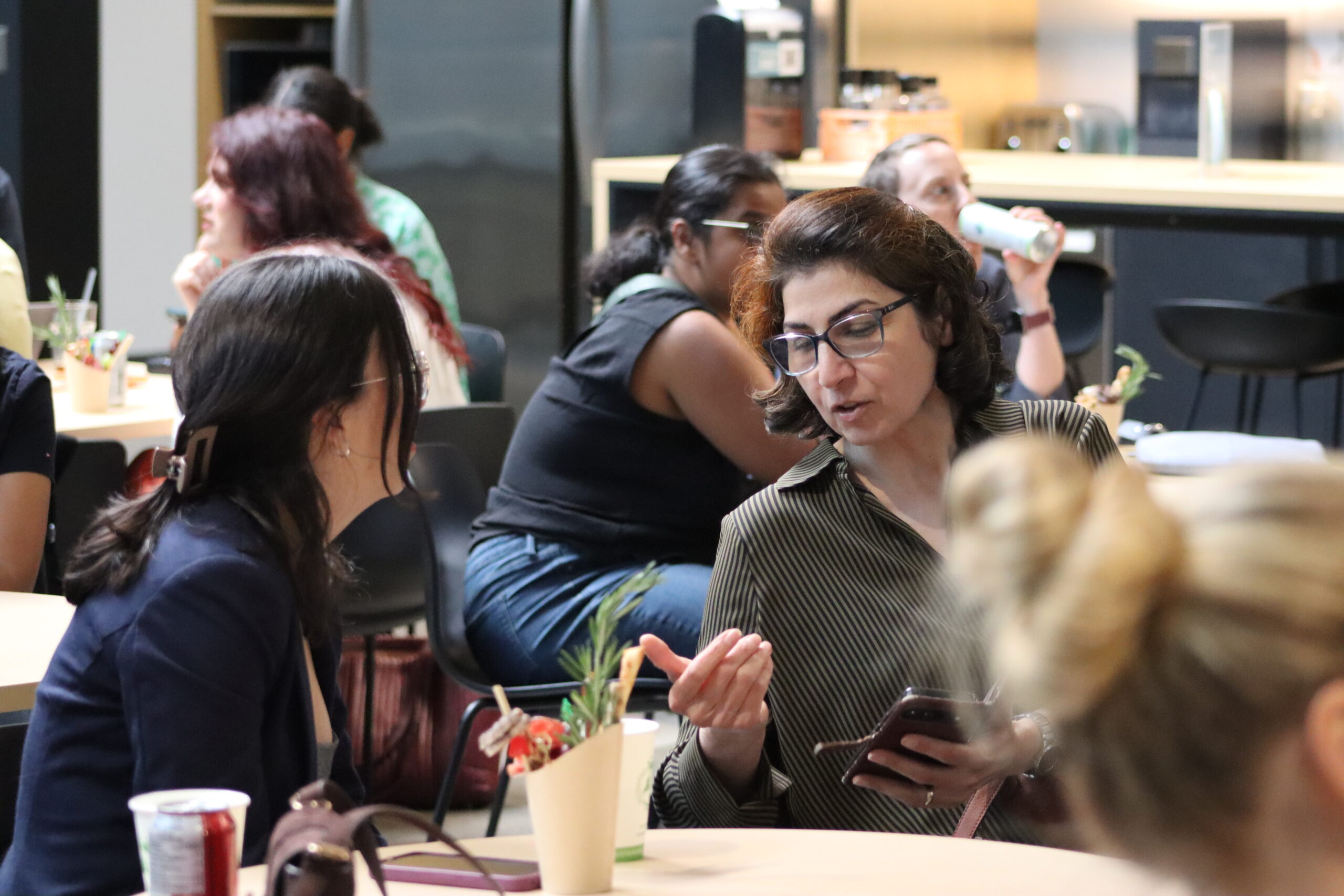 AC community members at an event.
